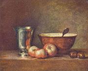 Jean Simeon Chardin The Silver Beaker oil